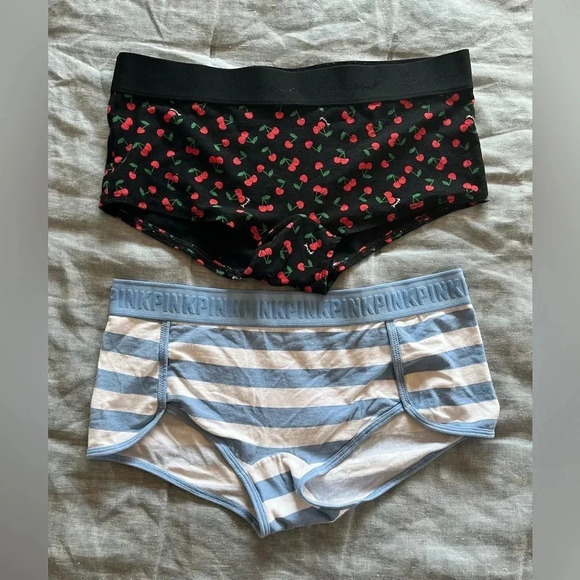 PINK Victoria’s Secret Underwear Lot of Two NWOT - Picture 1 of 5